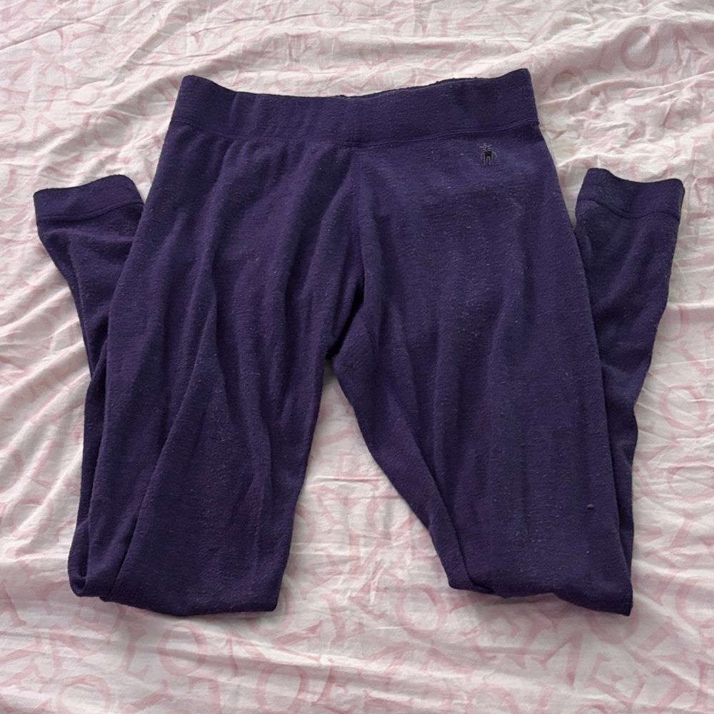 Wool Purple leggings